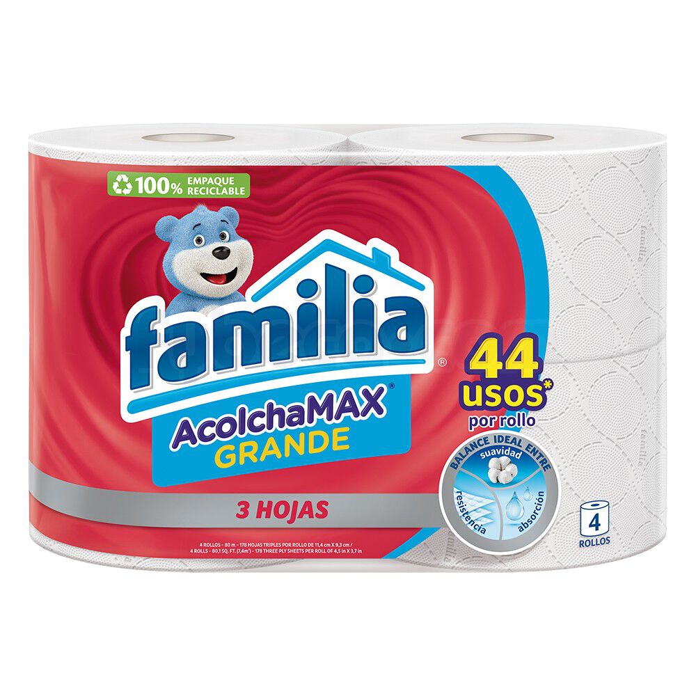 Papel-Higiénico-Familia-Grande-4-Rollos-Paquete-imagen