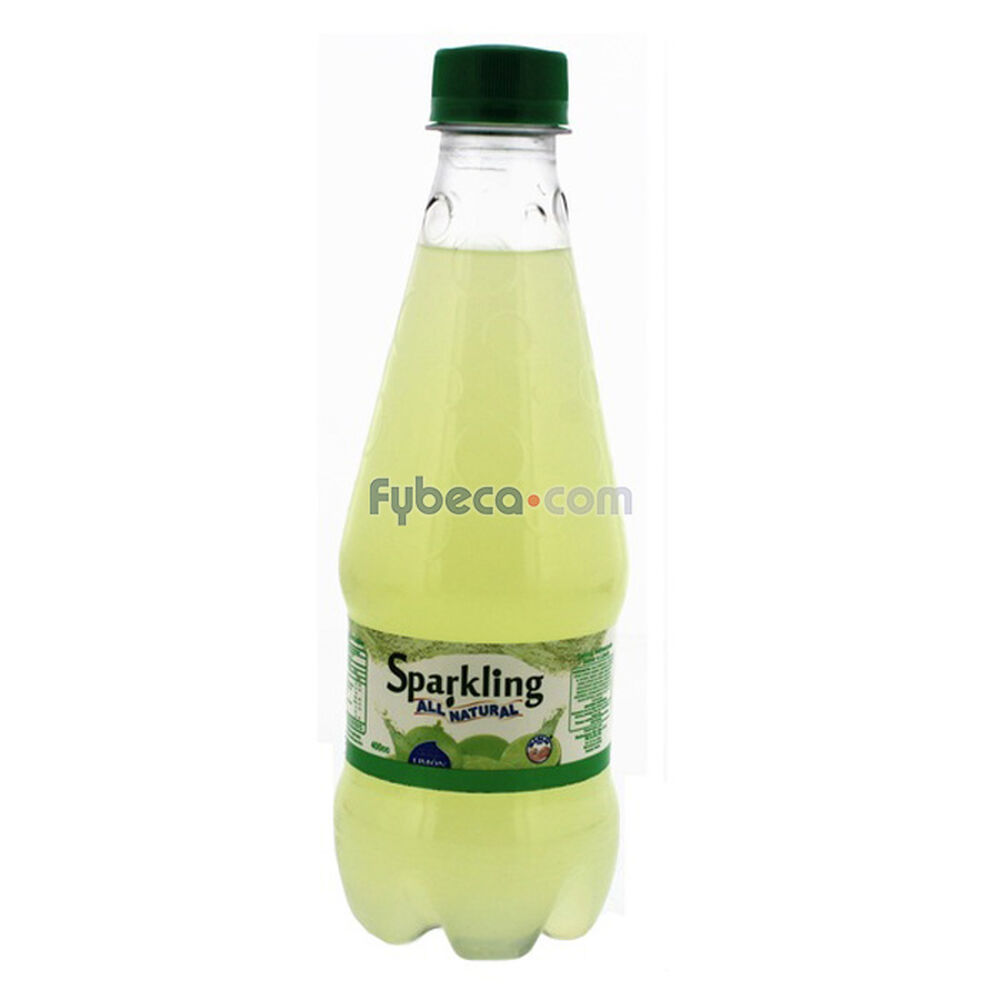 Agua-Sparkling-All-Natural-Limón-400-Ml-Botella-imagen