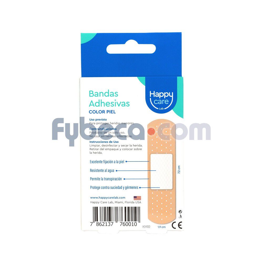 Banditas-Happy-Care-Piel-X-10-Unds-imagen-3