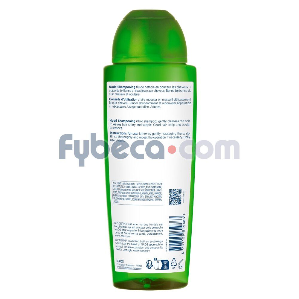 Nod&eacute;-Shampooing-Fluide-400ML---Shampoo-cuero-cabelludo-sensible-imagen-2