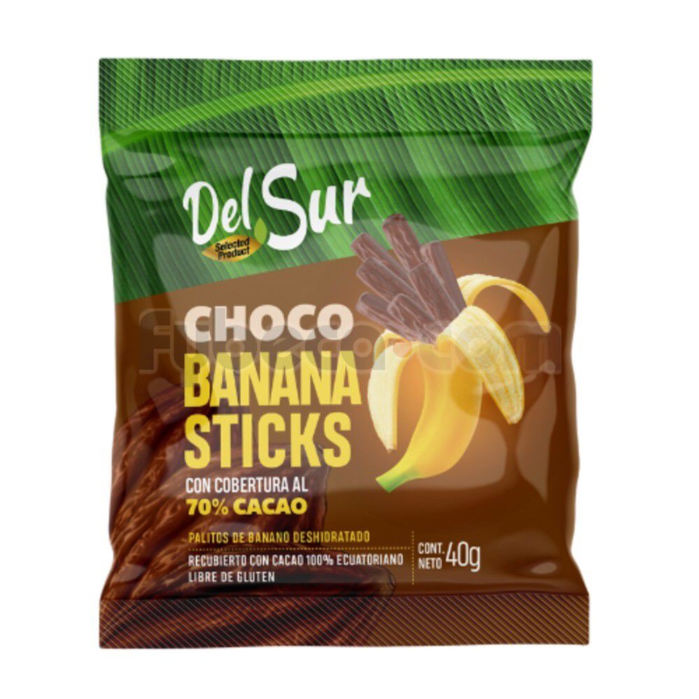 Banano-Deshidratado-Del-Sur-Choco-Banana-Sticks-70%-Cacao-40-G---imagen