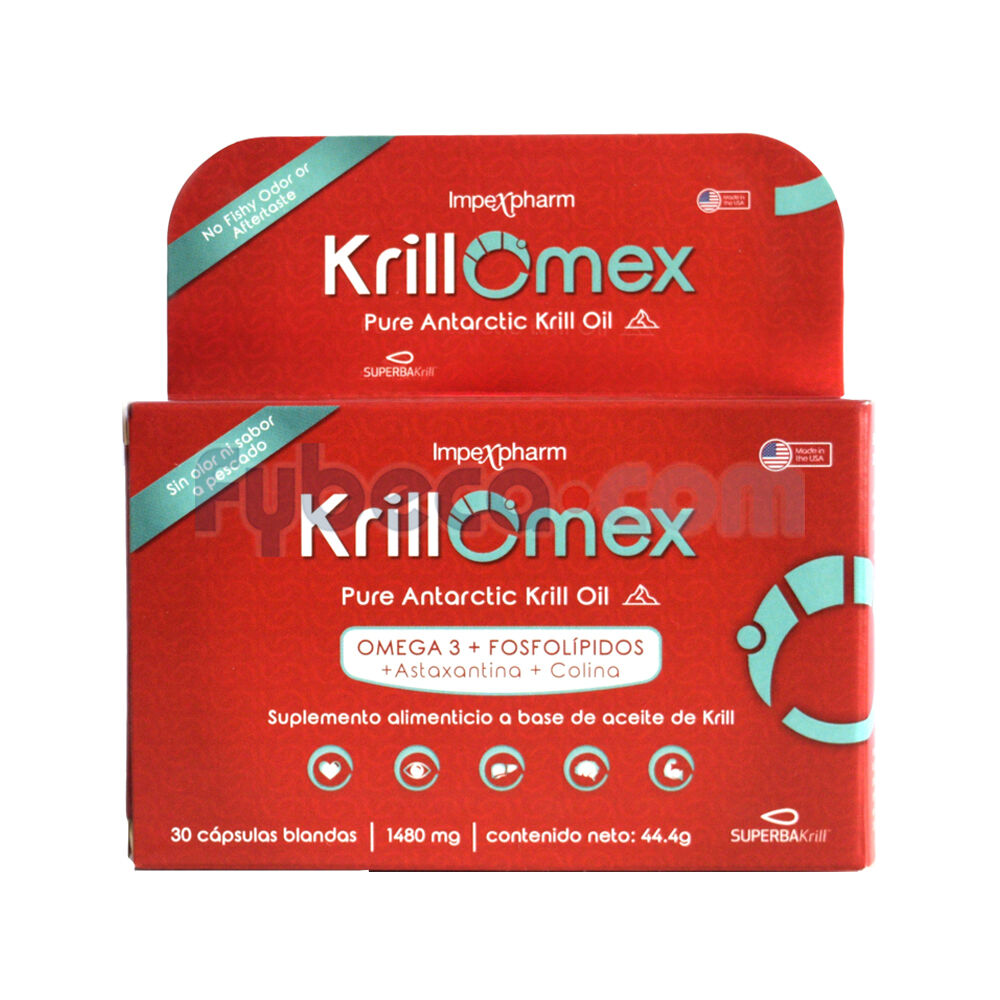 Krillomex 1480 Gr Cap 30 Suelta