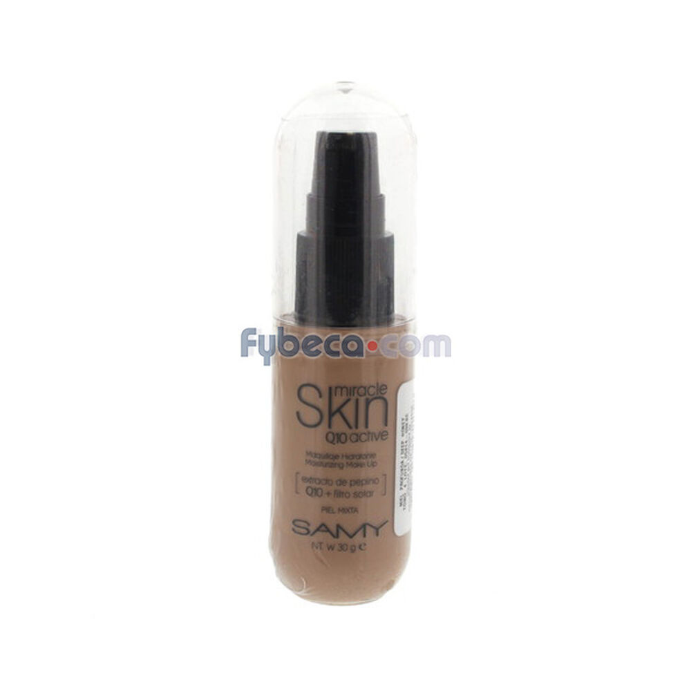 Base-Líquida-Samy-Q10-Skin-Miracle-Deep-Honey-Frasco-imagen