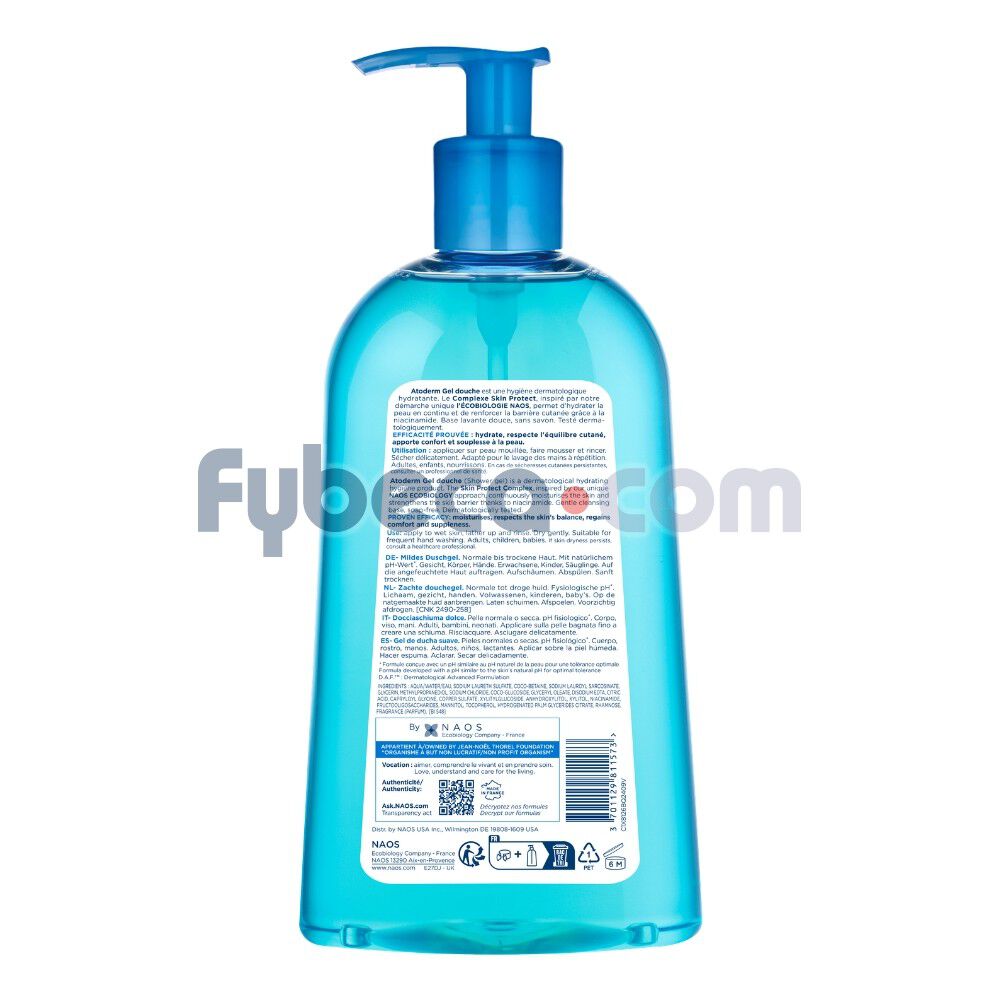 Atoderm-Gel-Douche-500ml---Gel-de-ducha-imagen-2