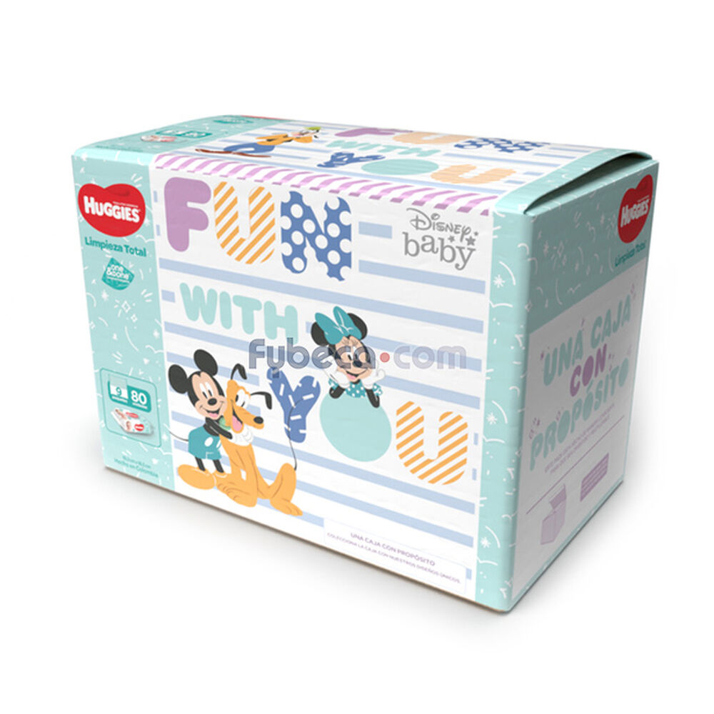Pañitos-Húmedos-Huggies-One-&-Done-Disney-Baby-Paquete-imagen