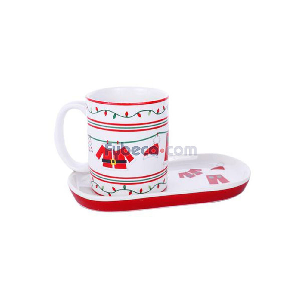 Set-De-Taza-Con-Plato-Navideño-Caja-imagen