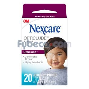 Parche-Ocular-Opticlude-Junior-6.3x4.5-Cm-Piel-Caja-imagen
