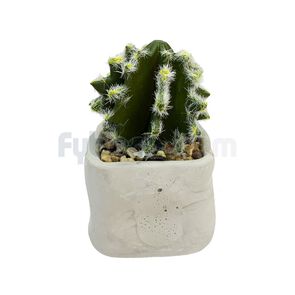 Planta-Artificial-Cactus-con-Maceta-de-Concreto-Decorativa-10.5x10x23-Cm-Unidad-imagen
