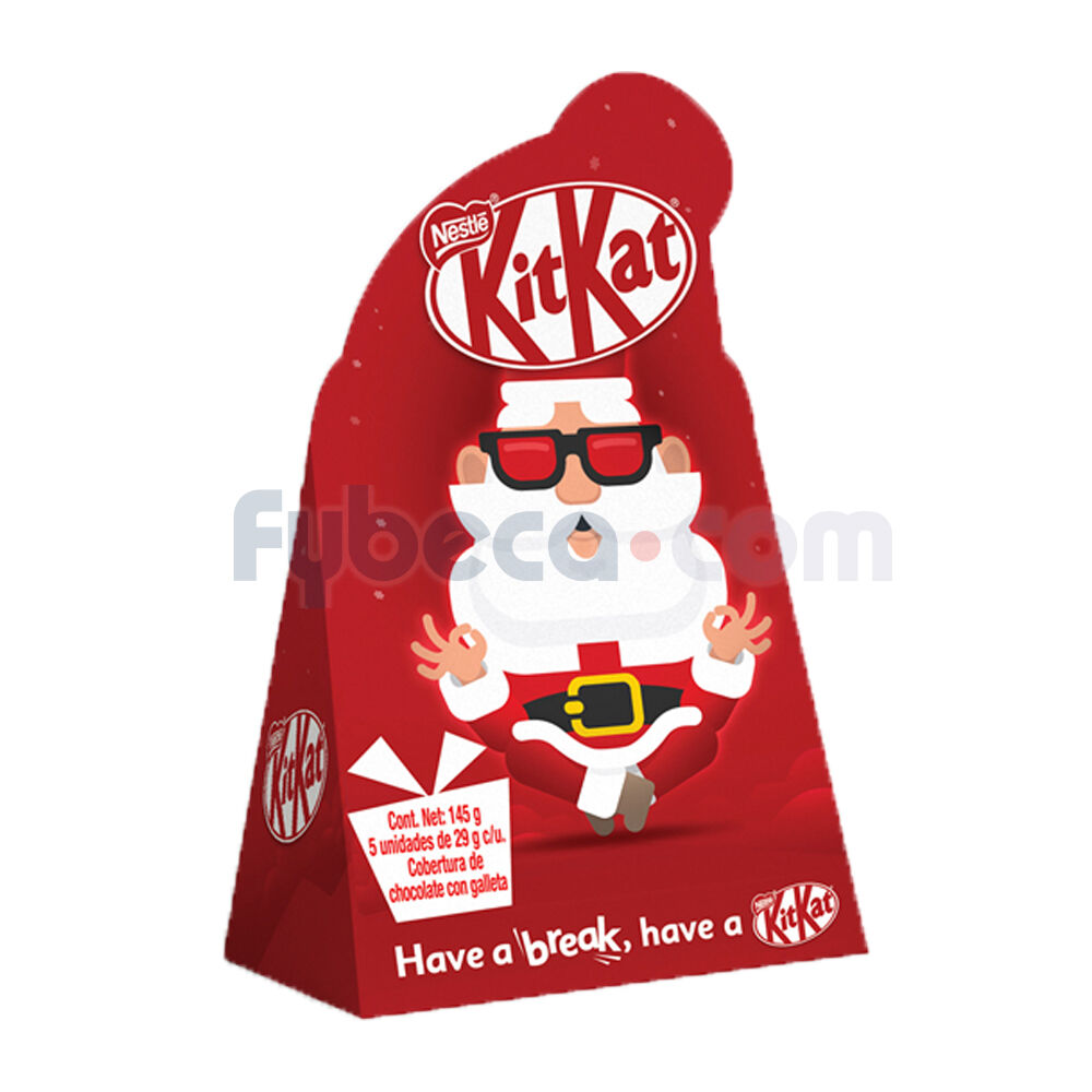 KitKat-Papá-Noel-Regalo-145-G-Unidad-imagen