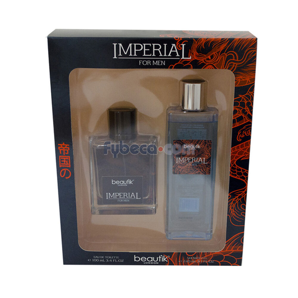 Perfume-Y-Gel-De-Ducha-Beautik-Imperial-For-Men-100-Ml-/-240-Ml-Paquete-imagen