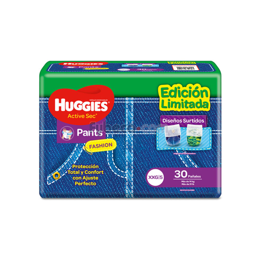 Pañales-Huggies-Active-Sec-Pants-Fashion-Xxg-Paquete-imagen