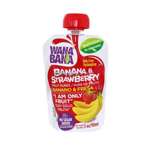 Puré-De-Frutas-Banano-Y-Fresa-90-G-Doypack-Unidad-imagen