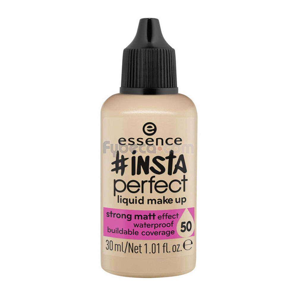 Base-Essence-Insta-Perfect-Liquid-Make-Up-50-30-Ml-Frasco-imagen