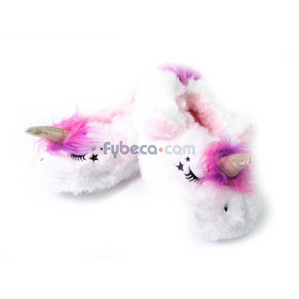Pantuflas-Roland-Homesocks-Unicornio-Dama-M-Unidad-imagen