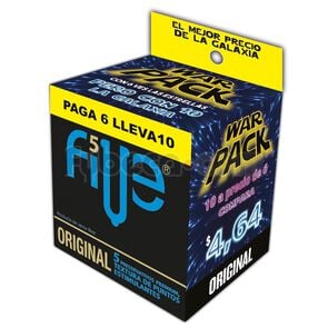 Olympic-Pack-10-Preservativos-Premium-Five-Original-Textura-Dotted-imagen