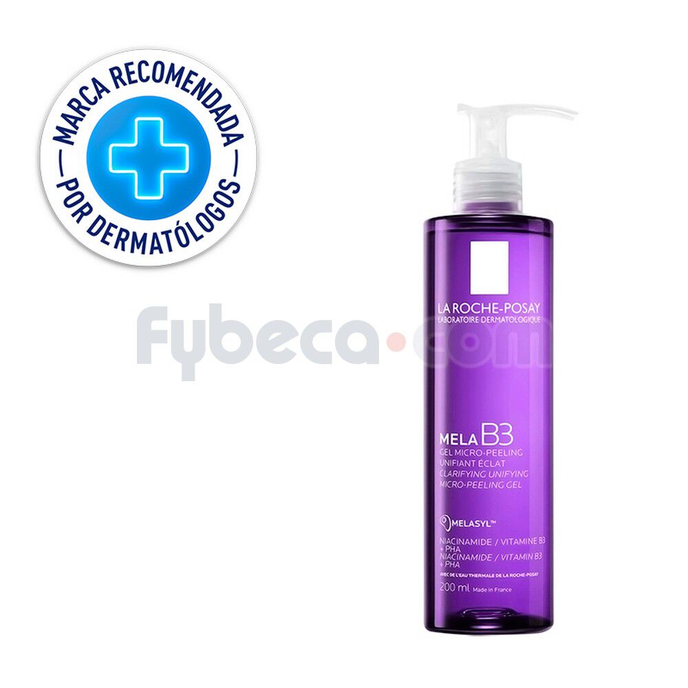 La-Roche-Posay-Mela-B3-Gel-Limpiador-Microexfoliante-unificador-200ml-imagen-1