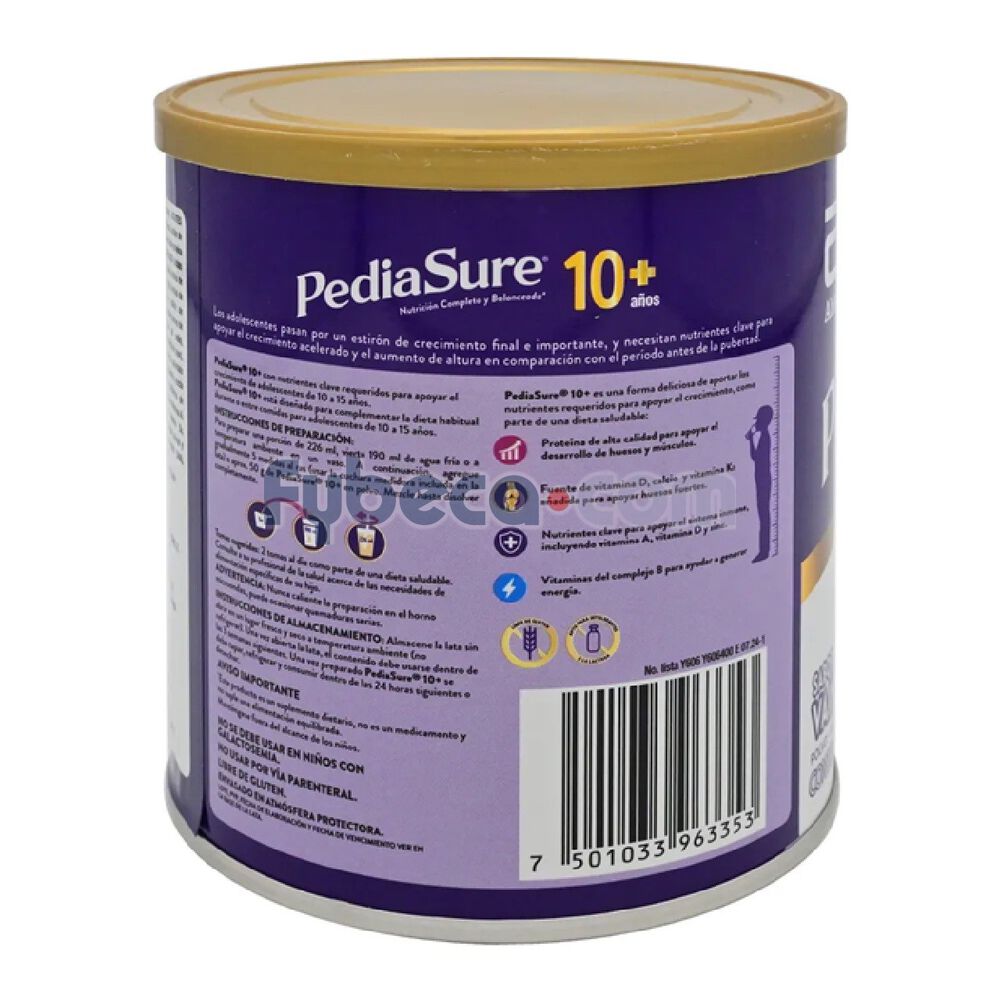 Pediasure-10+-Vainilla-T/400gr-imagen-2