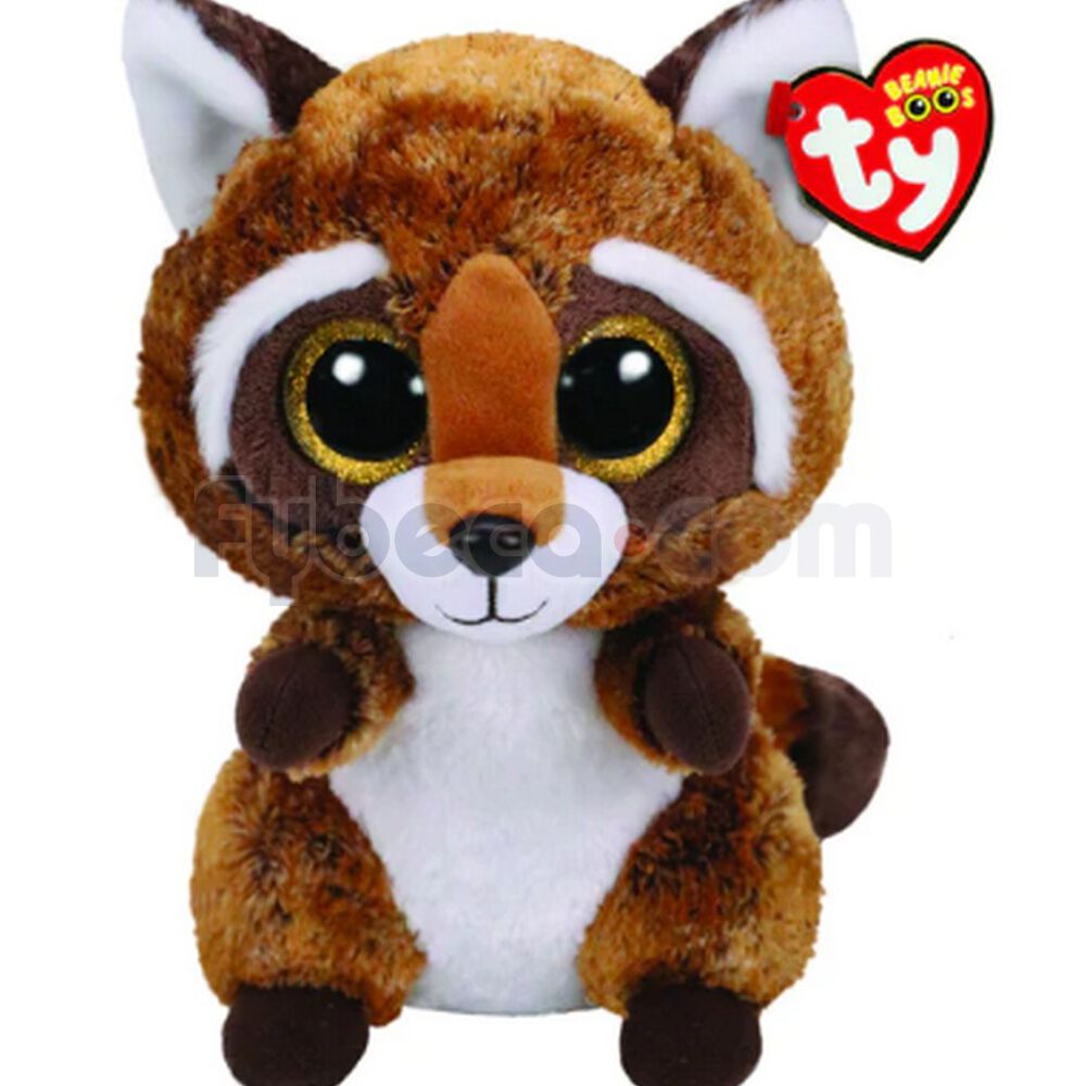 Ty-Beanie-Boos-Rusty-Mapache-Mediano-imagen