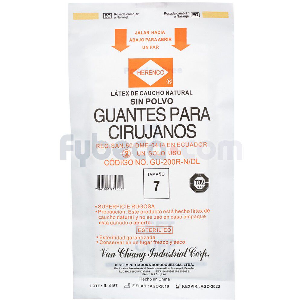 Guante-Esteril-Herenco-Sin-Polvo-Talla-7-C/50-imagen