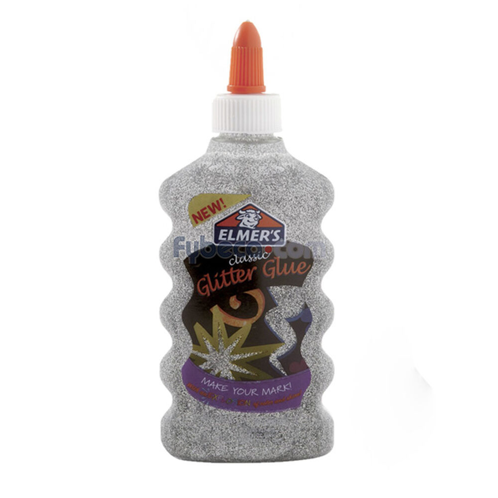 Pega-Elmer'S-Glitter-Plata-177-Ml-Frasco-imagen