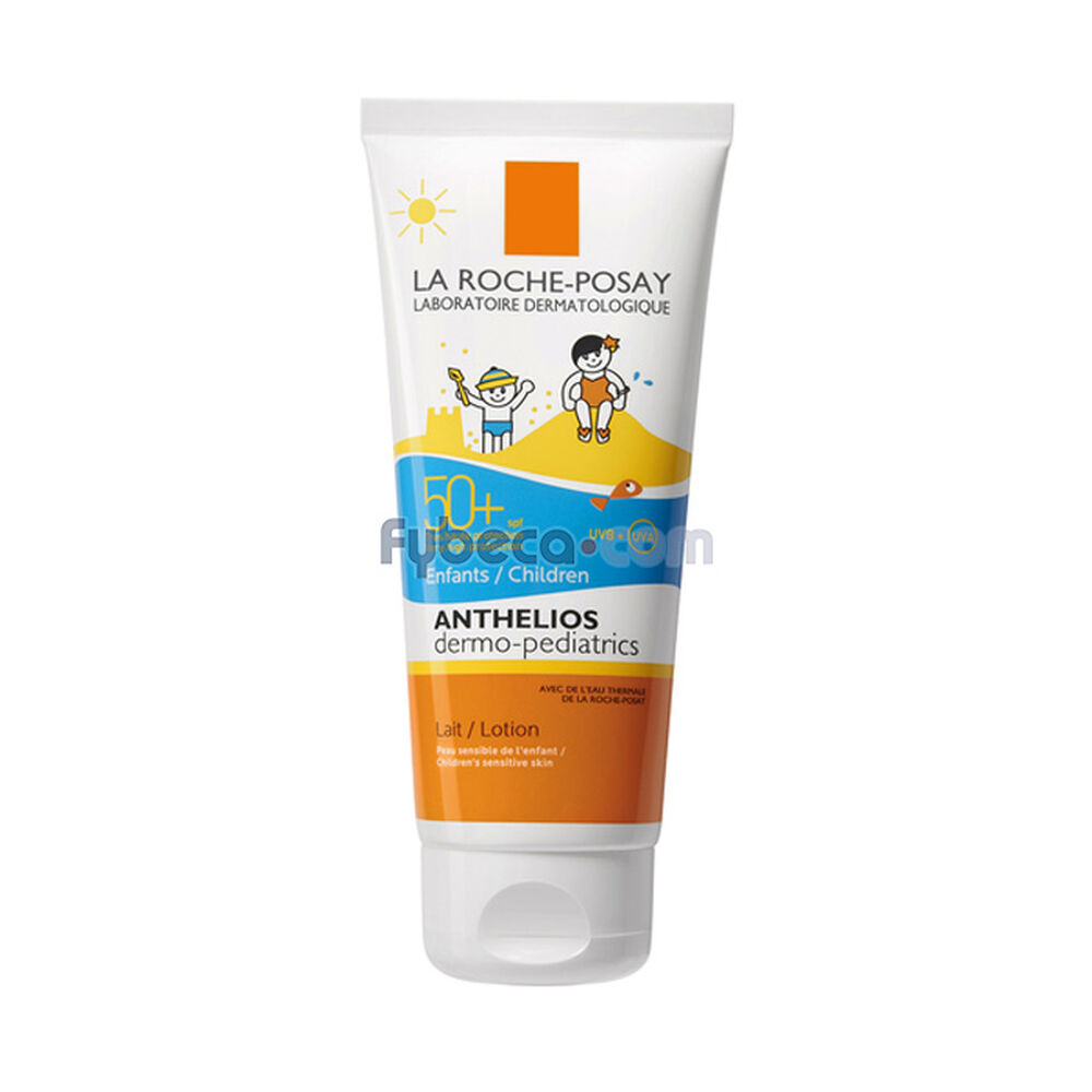Protector-Solar-La-Roche-Posay-Anthelios-Leche-Dermopediátrica-Spf50+-100-Ml-Frasco-imagen
