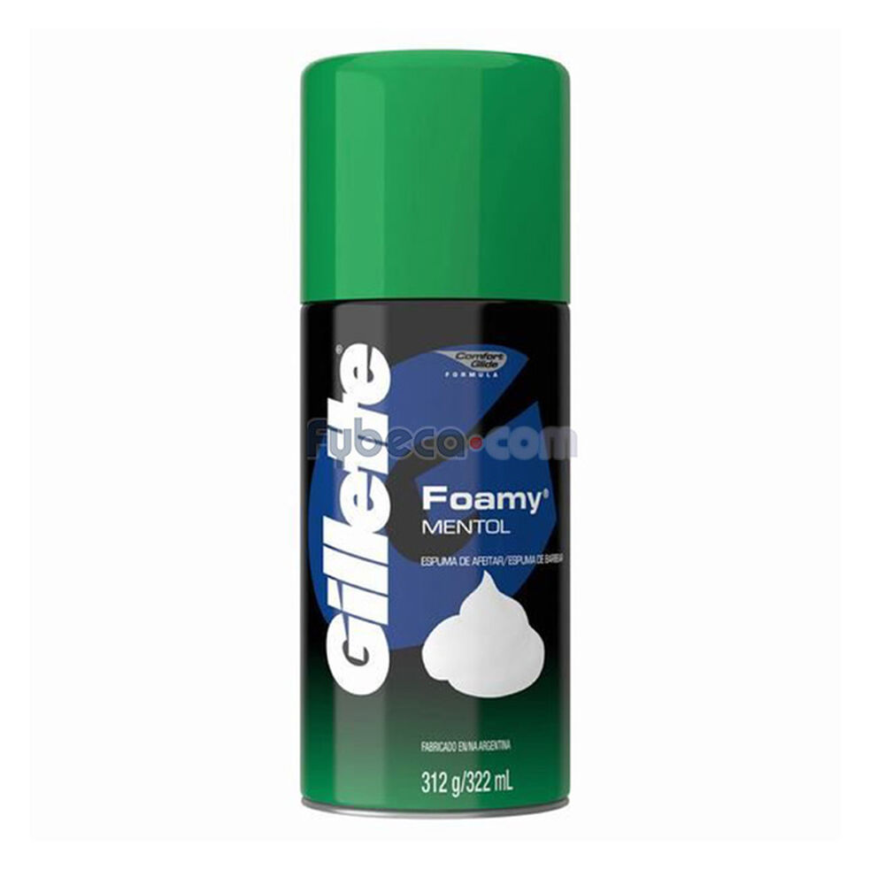 Espuma-De-Afeitar-Gillette-Mentol-312-G-Unidad-imagen
