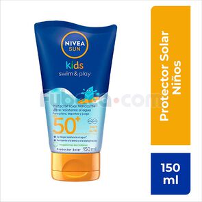 Protector-Solar-Para-Niños-Nivea-150-Ml-Tubo-imagen