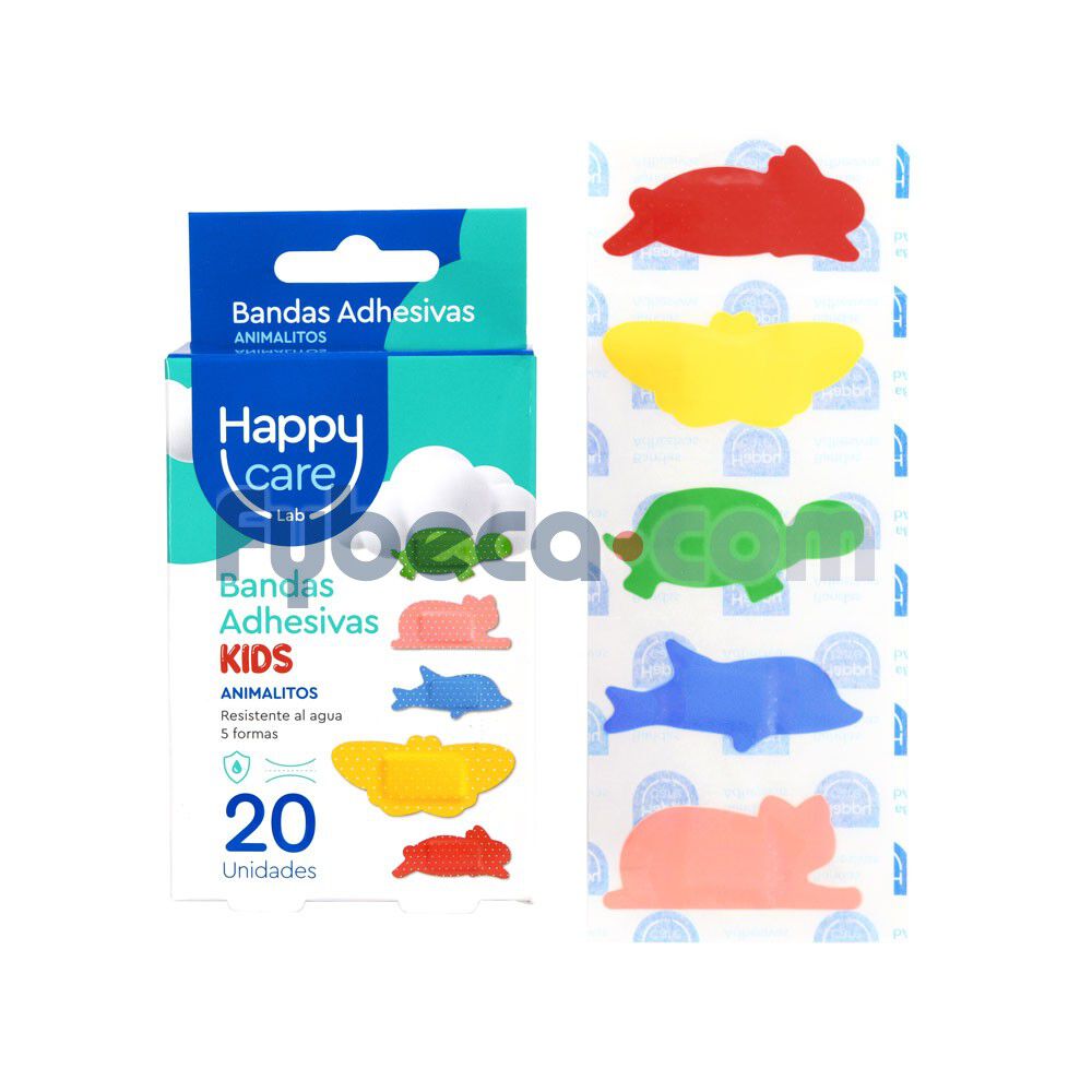 Banditas-Happy-Care-Kids-Animalitos-X-20-Unds-imagen-1