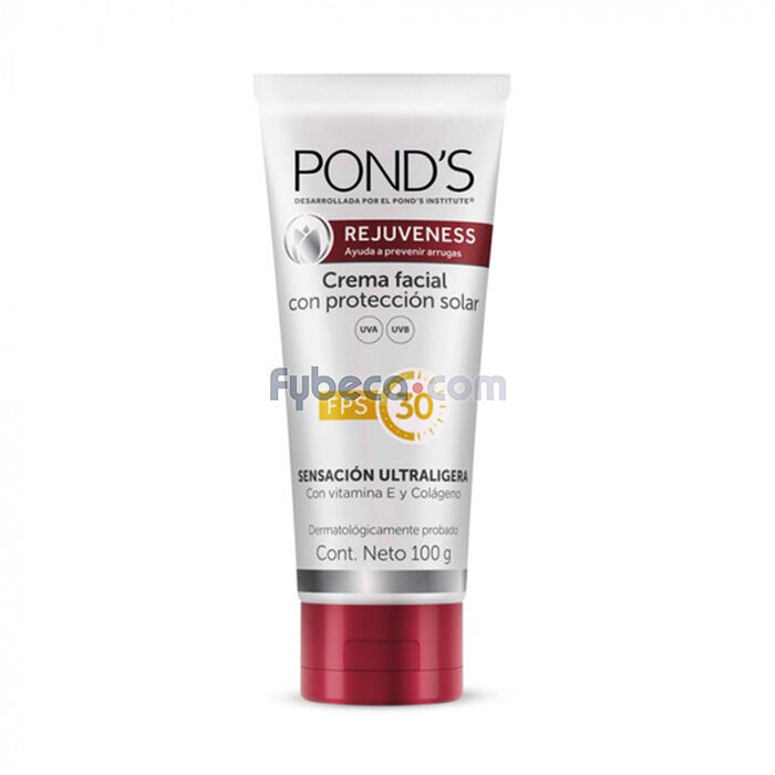 Crema Facial Rejuveness 100 G Unidad Fybeca