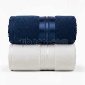 Duo-Toallas-Bano-(140x70)-Medieval-Blue+Blanco-imagen