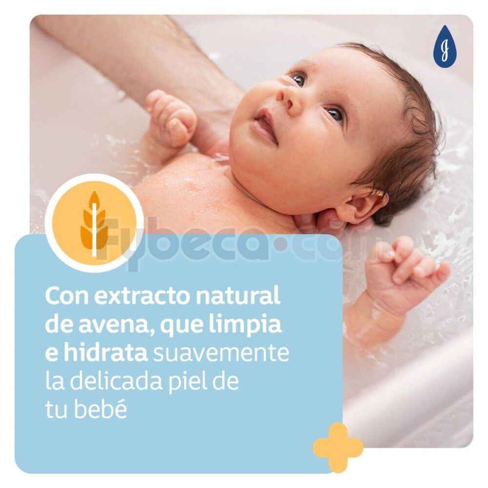 Ba&ntilde;o-L&iacute;quido-Beb&eacute;-Johnson's-Avena-400-ML-imagen-2