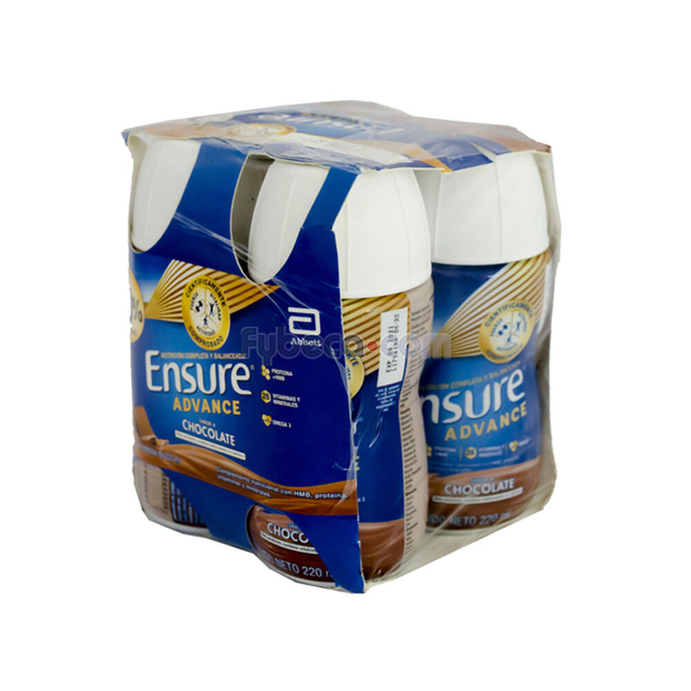 Ensure-Advance-Chocolate-Líquido-220-Ml-Paquete-imagen