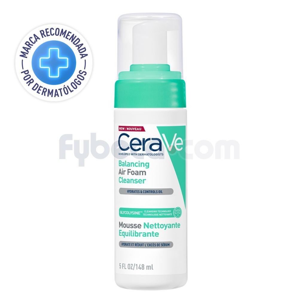 Cerave-Limpiador-Air-Foam-Reequilibrante-148ml-imagen-1