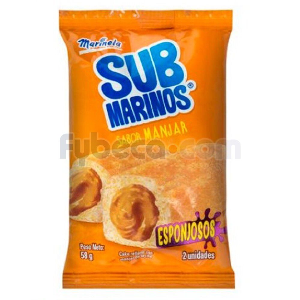 Cakes-Marinela-Submarinos-Manjar-De-Leche-58G-imagen