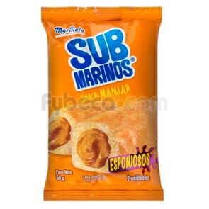 Cakes-Marinela-Submarinos-Manjar-De-Leche-58G-imagen