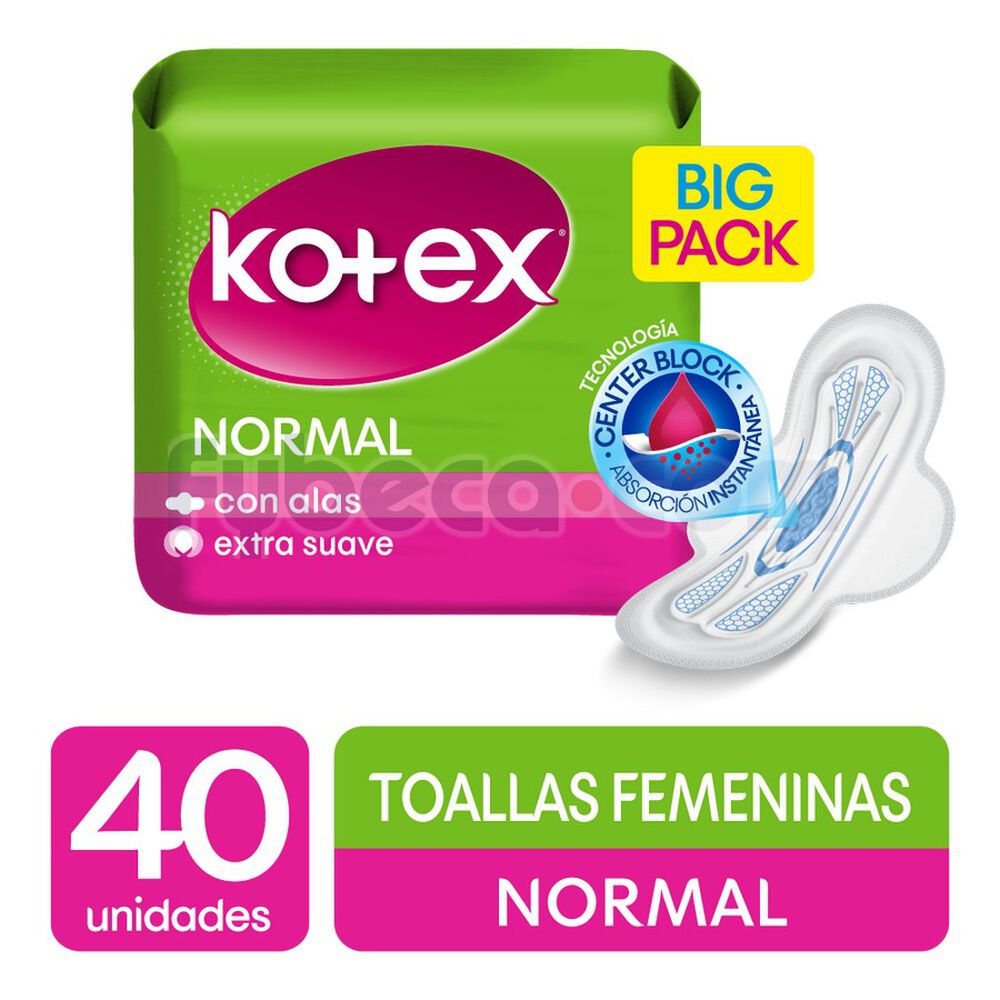 Toallas-Sanitarias-Kotex-Normal-Paquete-imagen