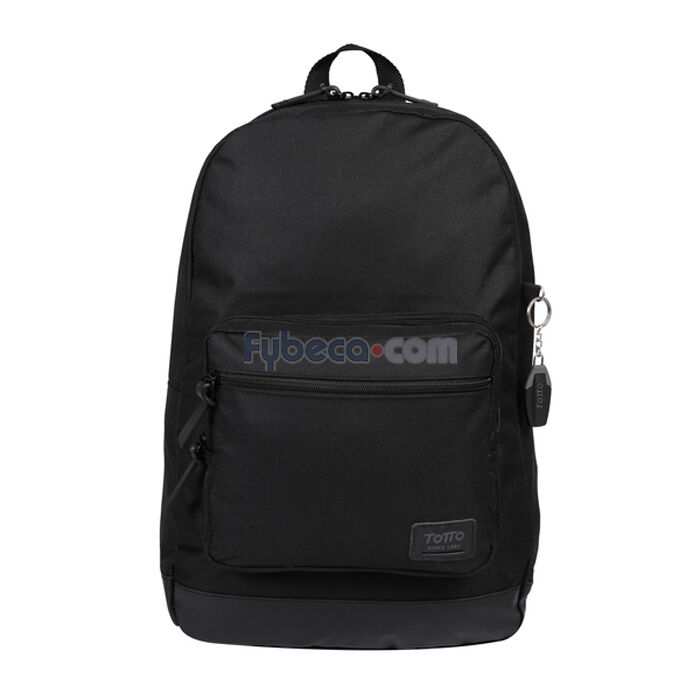 Mochila negra totto outlet