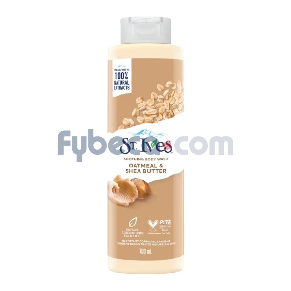 St.-Ives-Gel-De-Ducha-Soothing-Oatmeal-Y-Shea-Butter-700-Ml-imagen-1