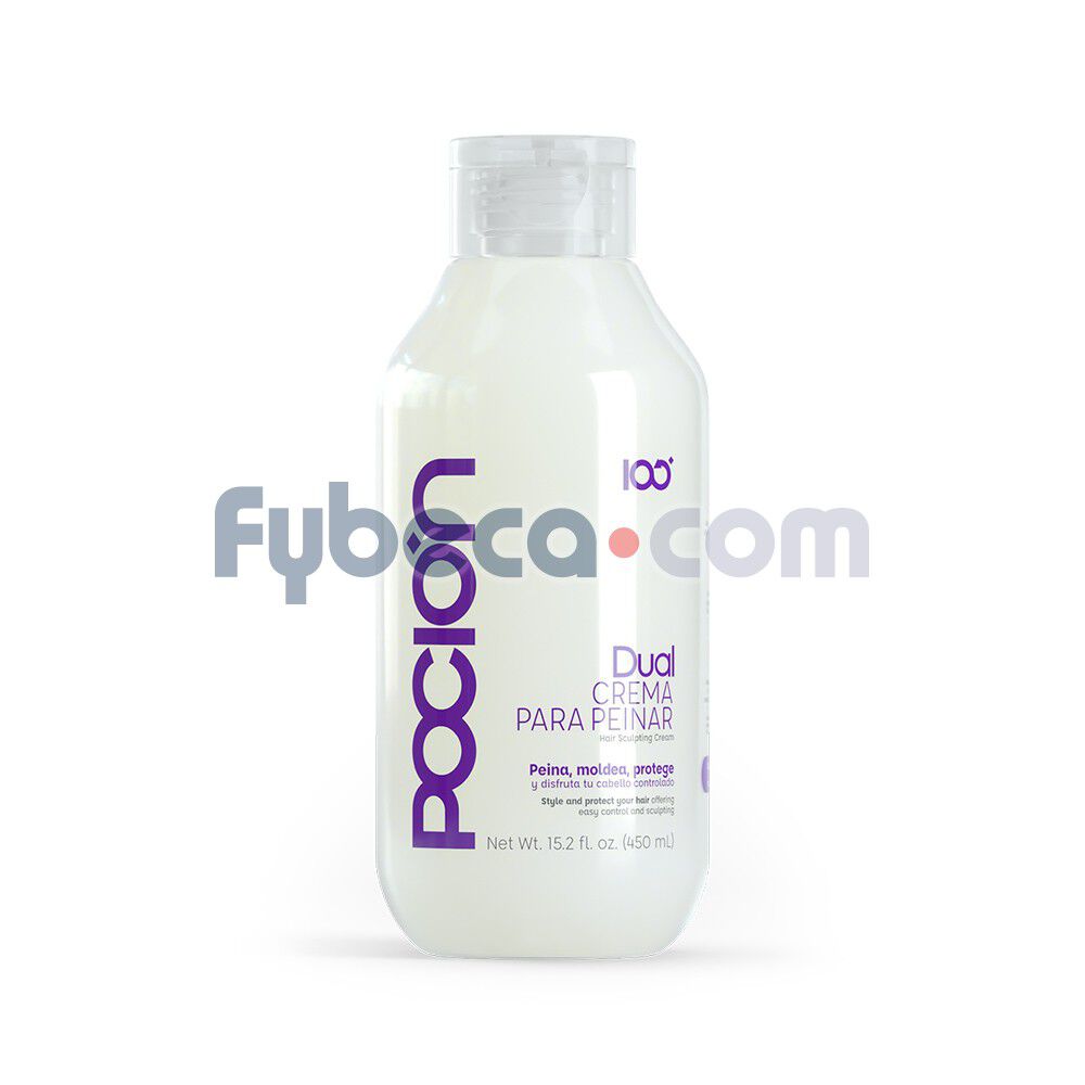 Pocion-Crema-Para-Peinar-Dual-450-Ml-imagen-1