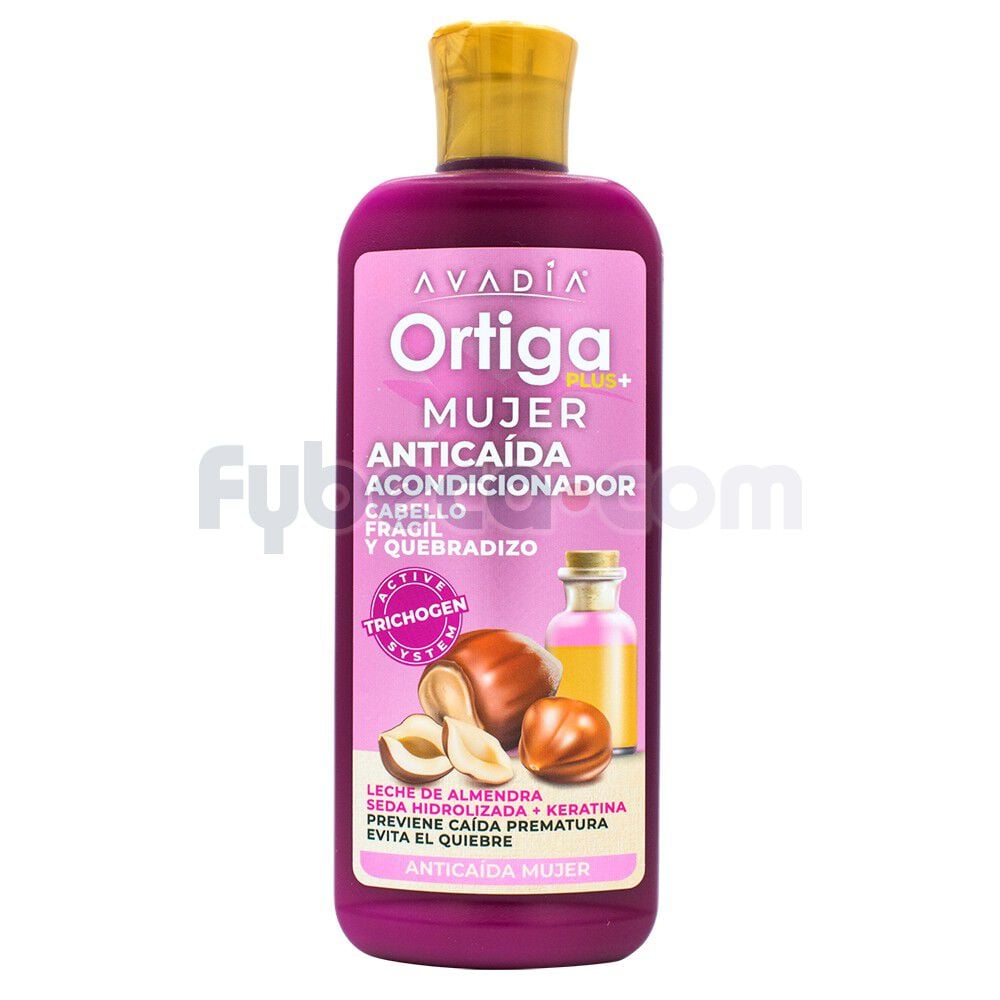 AVADIA-ORTIGA-PLUS-ACONDICIONADOR-ANTICAIDA-MUJER-400ML-imagen