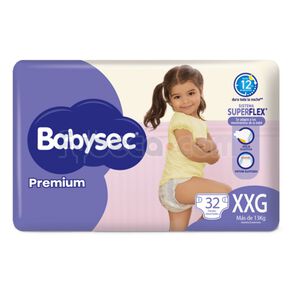 Pañales-Babysec-Premium-Flexiprotect-Xxg-X32-imagen