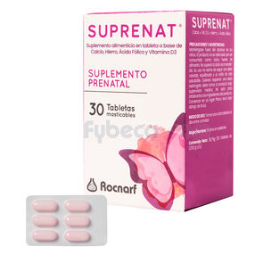 Suprenat-Tab-Masticables-C/30-Caja-imagen