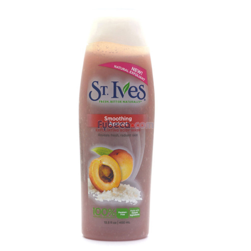 Jabón-Líquido-St-Ives-Smoothing-Apricot-400-Ml-Frasco-imagen