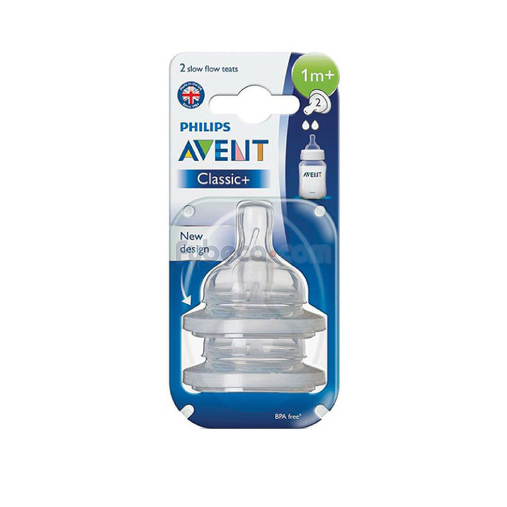 Set-De-Chupones-Classic+-Flujo-Lento-Transparente-2-Unidades-imagen