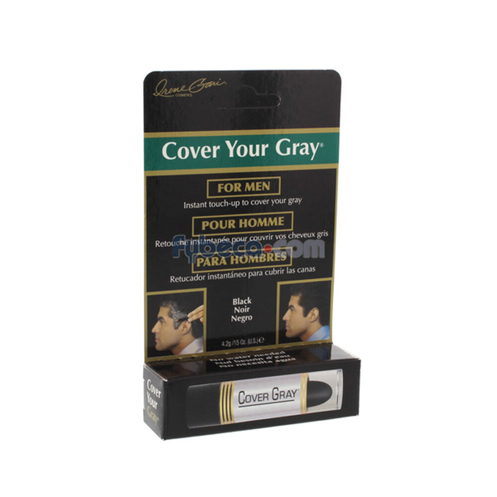Tinte-Cover-Your-Gray-Instantáneo-Hombre-Negro-4.2-G-Caja-imagen