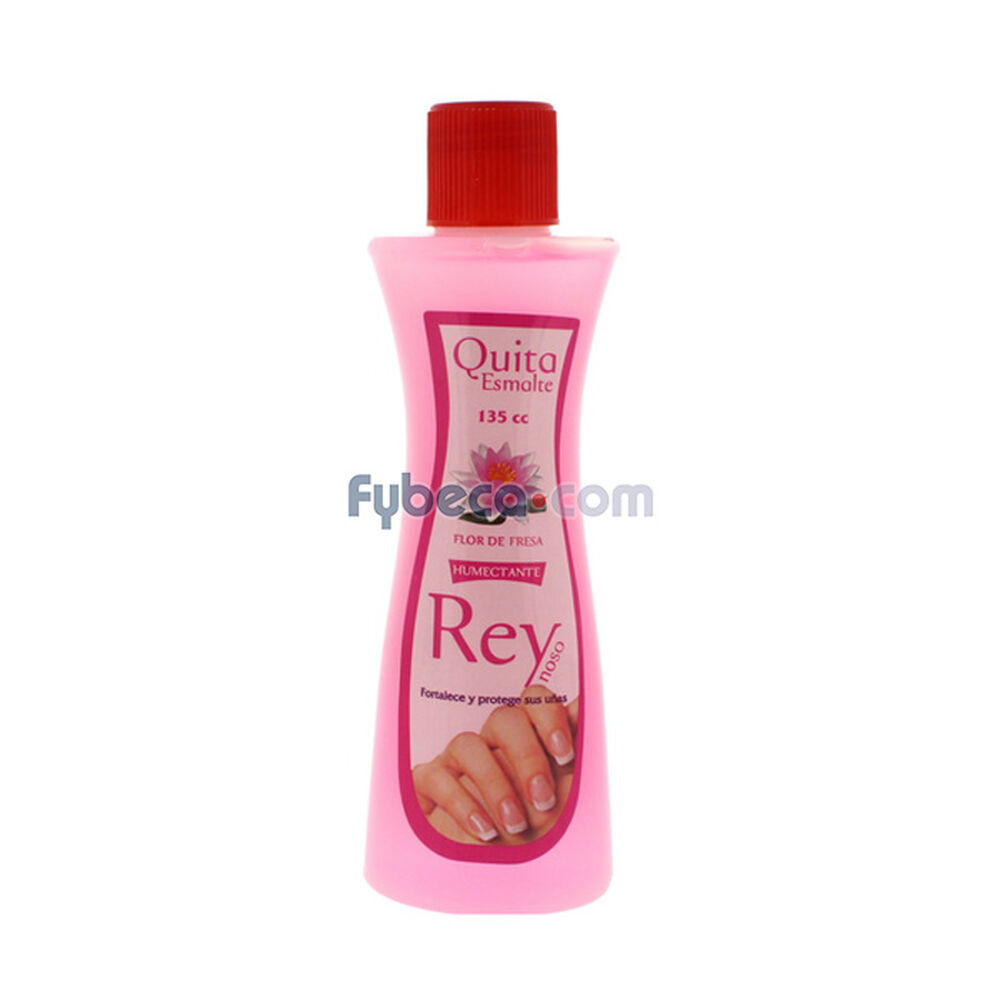 Quitaesmalte-Rey-Flor-De-Fresa-135-Ml-Frasco-imagen