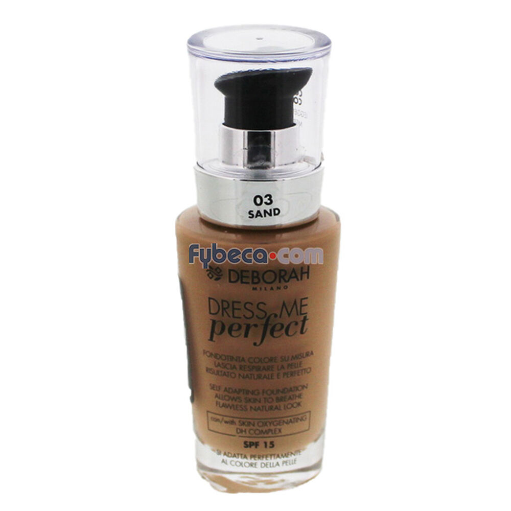 Base-Líquida-Deborah-Fondo-Tinta-Dress-Me-Perfect-Sand-03-Frasco-imagen
