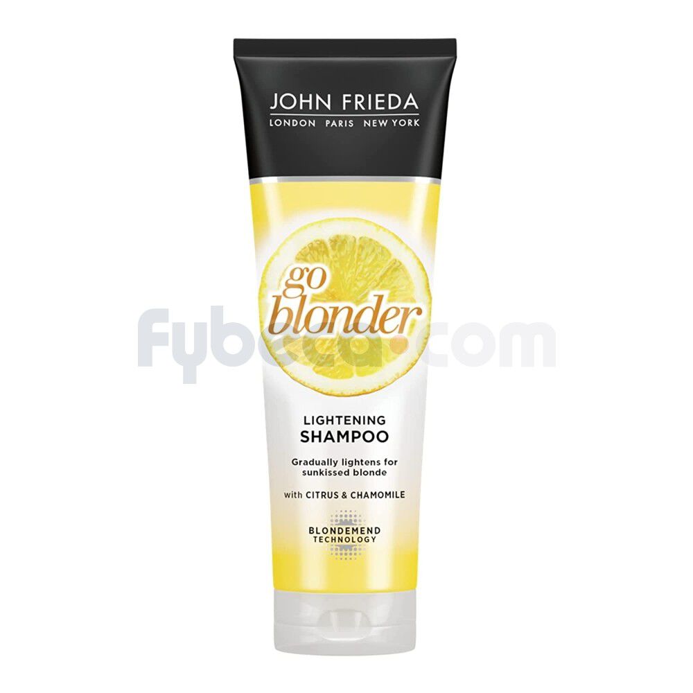 John-Frieda-Shampoo-Aclarante-Natural-Para-Cabellos-Rubios-/245-Ml-imagen