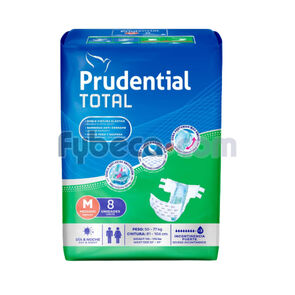 Pañales Para Adultos Total Unisex G 20 Unidades