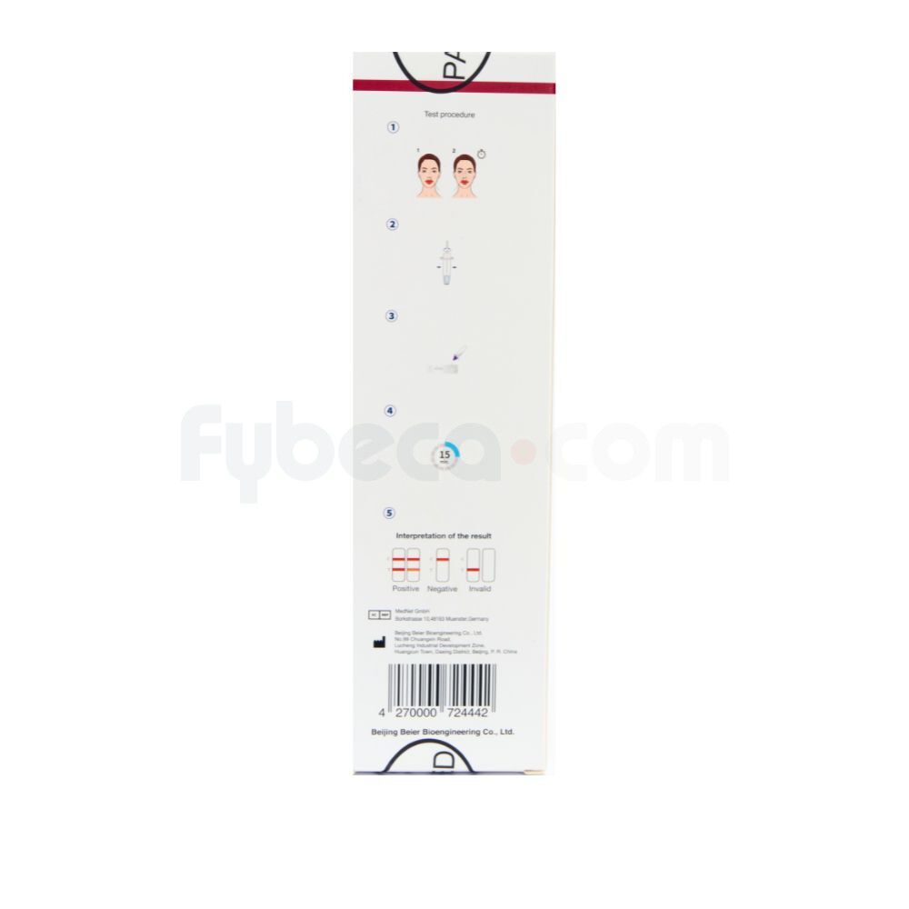 Fybeca prueba clearance de embarazo